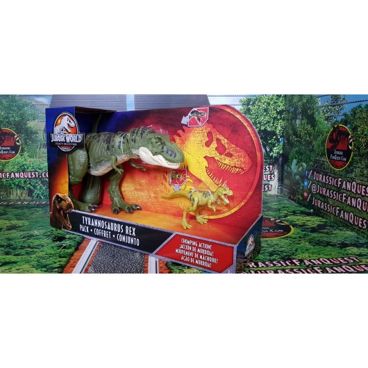 Jurassic World Legacy Collection Tyrannosaurus Rex Pack Extreme Chompin ...