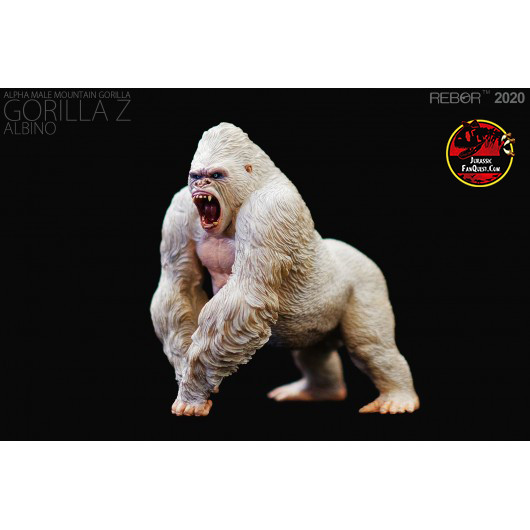albino gorilla rampage