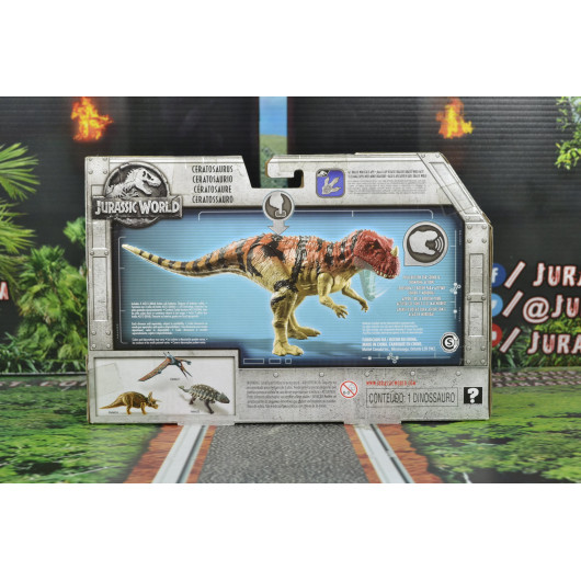 Jurassic World Fallen Kingdom Roarivores Ceratosaurus Mattel Jurassic ...