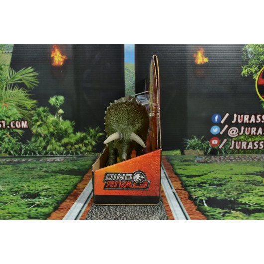 Jurassic World Dino Rivals Dual Attack Triceratops Mattel Jurassic Fan ...