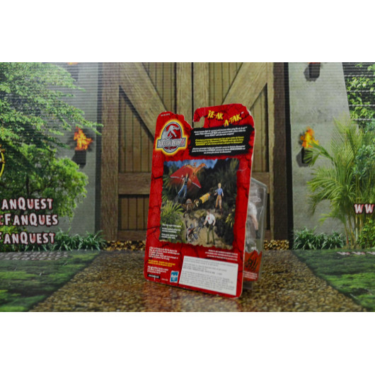 Jurassic Park 3 Alan Grant & Velociraptor Hasbro Jurassic Fan Quest