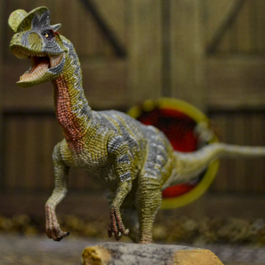 REBOR Dilophosaurus Green Day 1:35 Scale Dinosaur Model 