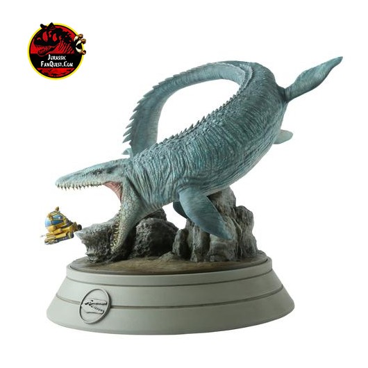 Figurine Iron Studios – Mosasaurus Jurassic World, édition Limitée, Neuve Sous Blister