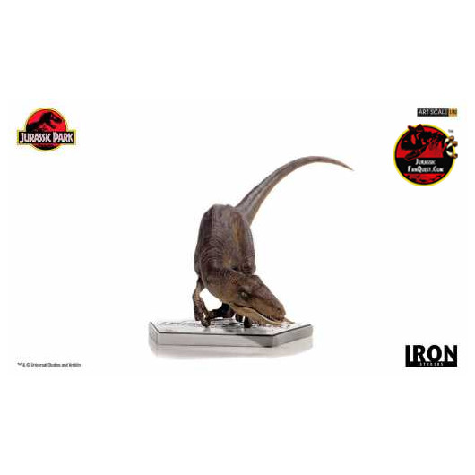 Iron Studios Crouching Velociraptor Art Scale 1/10 - Jurassic Park ...