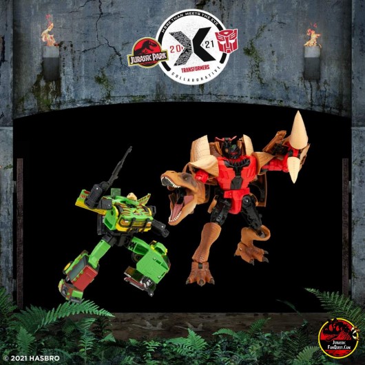 Jurassic Park Mash Up Transformers Tyrannocon Rex And Autobot Jp93 Hasbro Jurassic Fan Quest