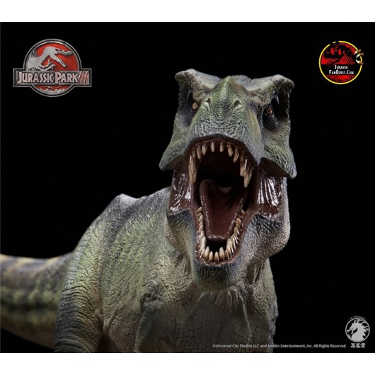 Jurassic Park 3 Tyrannosaurus Rex escala 1/35 estatua con licencia W ...