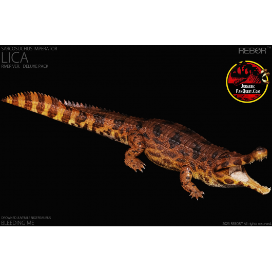 Adult Deinosuchus hatcheri Meta (Estuary Ver.) Deluxe 1/35 Scale Museum  Class Replica