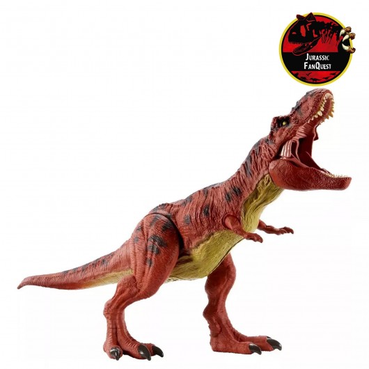MATTEL: Jurassic Park '93 Classic Action Figura Electronic Real Feel Tyrannosaurus Rex Mattel 0194735115587