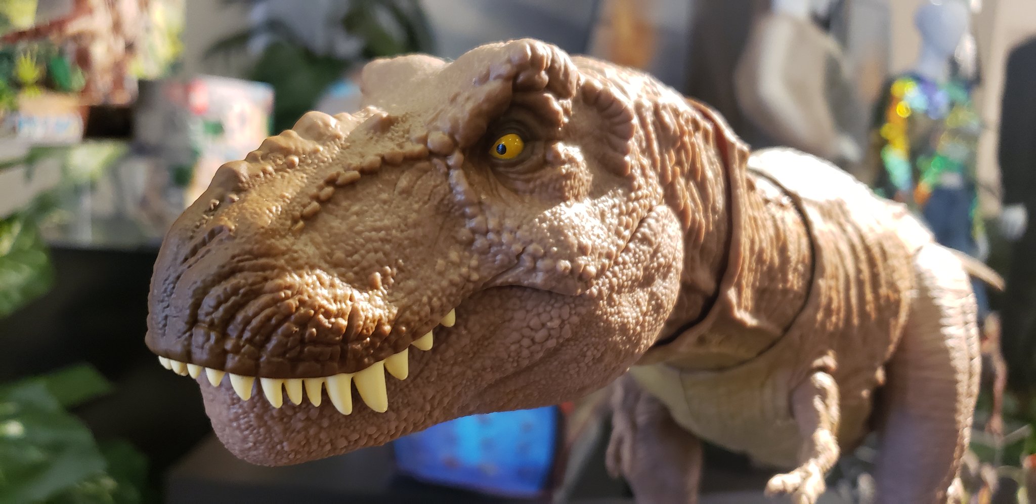 Jurassic World Epic Roarin Tyrannosaurus Rex Mattel Toy Fair New York 2020 2